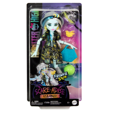 Monster High Scare-Adise Island Frankie Stein Fashion Doll With Swimsuit & Accessories