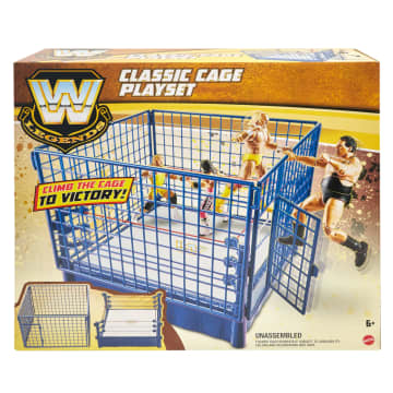 WWE Legends Steel Cage & Superstar Ring Playset - Image 1 of 1