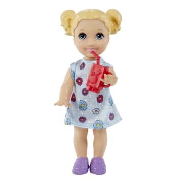 Barbie Profissões Conjunto de Brinquedo Professora Cabelo Castanho Com Bebê - Image 3 of 6