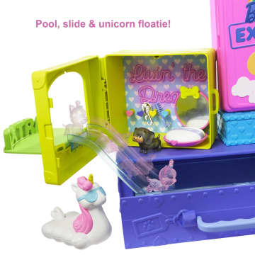 Barbie Extra Pets & Minis Playset With Exclusive Doll, 2 Puppies & Accessories