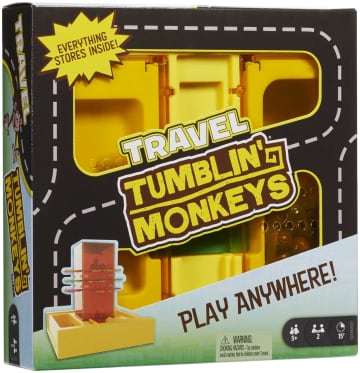 Travel Tumblin’ Monkeys, Portable Kids Game For 5 Year Olds And Up