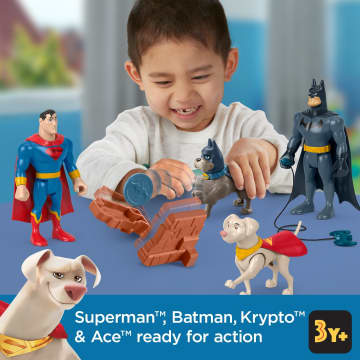 Fisher-Price DC League Of Super-Pets Super Hero And Action Pet Gift Set
