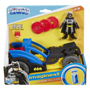 Imaginext DC Super Friends Vehículo de Juguete Carro Rally de Batman - Imagen 6 de 6