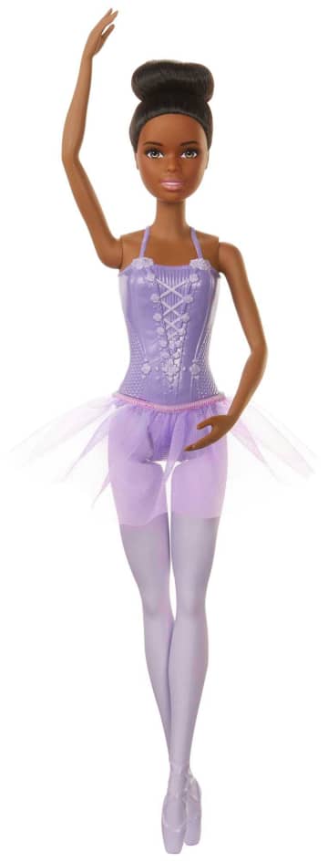 Barbie Profissões Boneca Bailarina Vestido Roxo