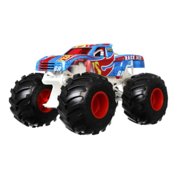 Hot Wheels Monster Trucks Veículo de Brinquedo Race Ace Escala 1:24