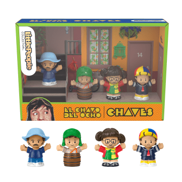 Little People Collector El Chavo Special Edition Set For Adults & Fans, 4 Figures