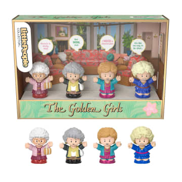 Fisher-Price Little People Collector The Golden Girls Special Edition Figure Set, 4 Figurines
