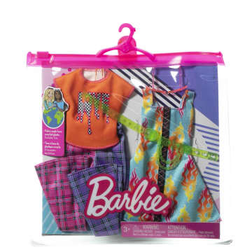 Barbie Tenues 2 Tenues et Accessoires, thème de Rock 'n Roll