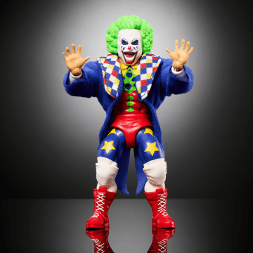 WWE Superstars Doink The Clown Action Figure & Accessories Set, 6-inch Retro Collectible - Imagem 3 de 3