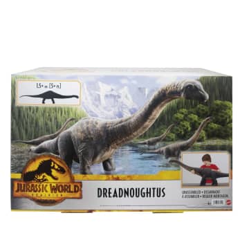 Jurassic World Dominion Dreadnoughtus 5 Foot Dinosaur Figure, 4 Years & Up - Imagen 6 de 6