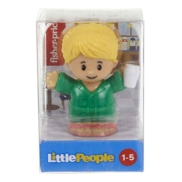 Fisher-Price Little People Figura de Brinquedo Mulher com Xícara de Café - Imagem 5 de 5