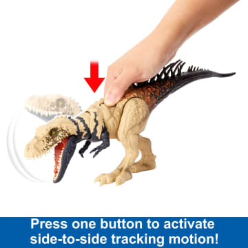 Jurassic World Dinosaur Toy, Bistahieversor Gigantic Trackers Figure, Digital Play