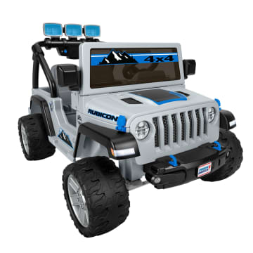 Power Wheels Custom Cruiser Jeep Wrangler Ride-On Toy Vehicle With Sounds & Decals