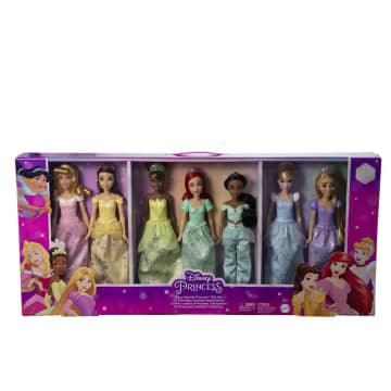 Little Dolls Set with Mini Princess Dolls for Girls – Princess Toy Dolls  for Dollhouse –Small Doll Mini Princess Figures with Tiaras, Hair  Accessories