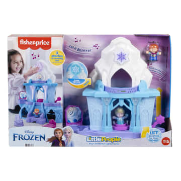 Disney Frozen Toy, Little People Musical Playset With Anna & Elsa, Elsa's Enchanted Lights Palace