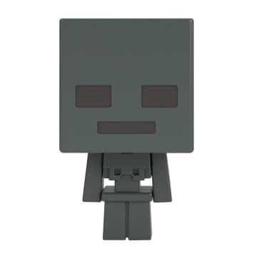 Minecraft Vanilla Figura de Acción Cabeza Mob Mini Esqueleto del Wither