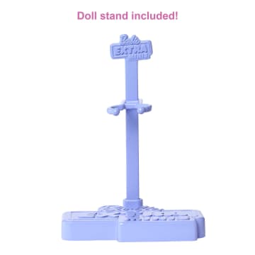 Barbie Extra Minis Doll #3 (5.5 in) in Fashion & Accessories, With Doll Stand