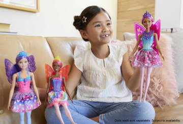 Barbie Dreamtopia Muñeca Hada Alas Moradas