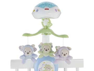 Fisher-Price Baby Móbile de Bebês Super Ursinhos Fofinhos 3 em 1