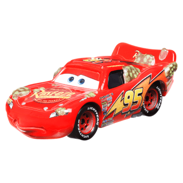 Cars de Disney y Pixar Diecast Vehículo de Juguete Paquete de 2 Mate & Rayo McQueen Cactus - Image 1 of 3