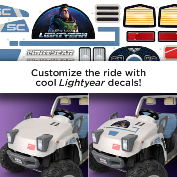 Power Wheels Star Command Base Transport Vehicle Featuring Disney And Pixar Lightyear