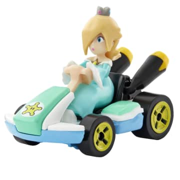 Hot Wheels Mario Kart Vehicle 4-Pack With 1 Exclusive Collectible Model - Imagen 4 de 6