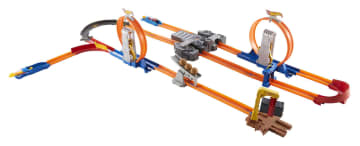 Hot Wheels Track Builder Total Turbo Takeover Track Set, Toy For Kids