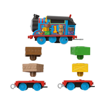 Thomas & Friends Wobble Cargo Thomas Motorized Toy Train For Preschool Kids - Imagen 3 de 6