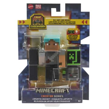 Minecraft Creator Series-Figurines Articulées et Accessoires, 8,2 Cm - Imagem 6 de 6