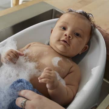 Fisher-Price Baby Bañera para Bebés con Soporte para Cabeza y Espalda