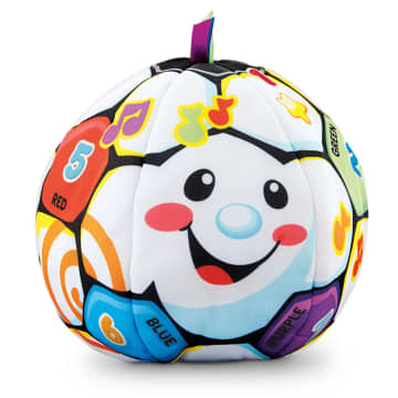 Fisher-Price Laugh & Learn Singin' Soccer Ball Plush Musical Learning Toy For Infant & Toddler