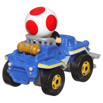 Hot Wheels Mario Kart Veículo de Brinquedo Filme Toad - Imagen 4 de 5