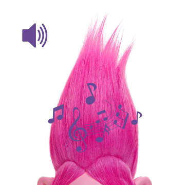 Dreamworks Trolls Band Together Rainbow Hairtunes Poupée Poppy - Imagen 4 de 6