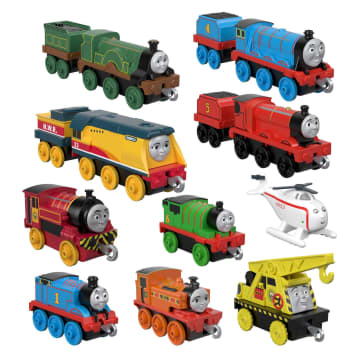 Thomas & Friends Sodor Steamies, 10-Pack Of Die-Cast Metal Vehicles