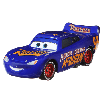 Cars de Disney y Pixar Diecast Vehículo de Juguete Fabuloso Rayo McQueen - Image 1 of 5
