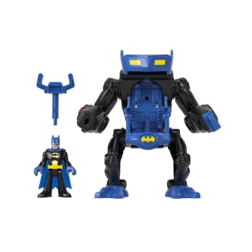 Imaginext DC Super Friends Veículo de Brinquedo Robô de Batalha Batman - Image 1 of 6