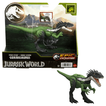 Jurassic World Strike Attack Guaibasaurus Dinosaur Toy With Single Strike Action - Image 1 of 6