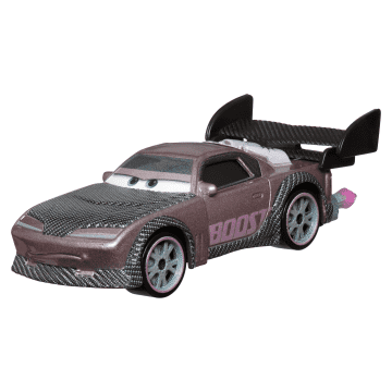 Cars de Disney y Pixar Diecast Vehículo de Juguete Boost con Llamas - Imagem 2 de 4