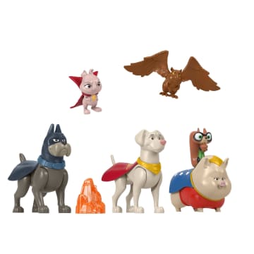 Fisher-Price DC League of Super Pets Juguete para Bebés Figuras de Acción Multipack