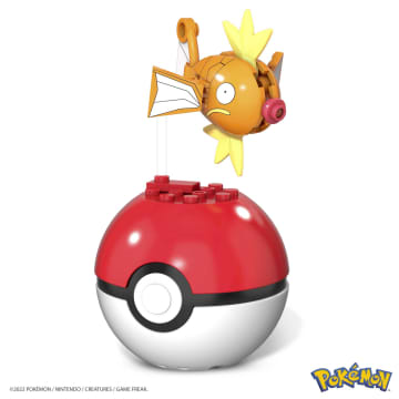 MEGA Pokémon Jogo de Construção Pokébola Magikarp 25 Aniversário
