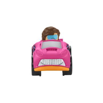 Little People Hot Wheels Juguete para Bebés Vehículo Wheelies Rosa Convertible - Image 6 of 6