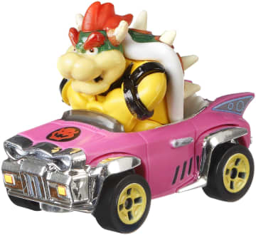 Hot Wheels Mario Kart Veículo de Brinquedo Bowser - Imagem 1 de 6