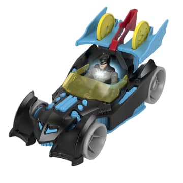Imaginext DC Super Friends Veículo de Brinquedo Batmóvel de Corrida Bat-Tech - Imagen 3 de 6