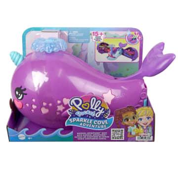 Polly Pocket Conjunto de Brinquedo Barco Narval Baía Mágica - Imagem 6 de 6