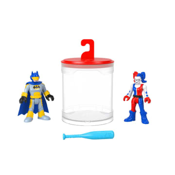 Imaginext DC Super Friends Color Changers Batman et Harley Quinn - Imagen 1 de 6