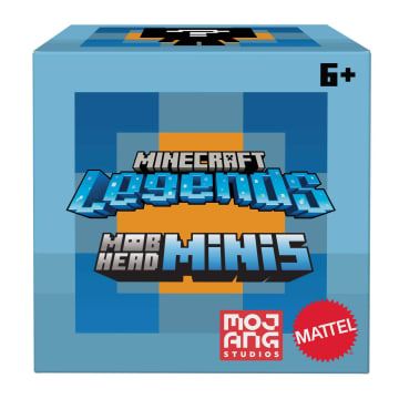 Minecraft Legends Figura de Acción Cabeza Mob Mini Golem de Musgo