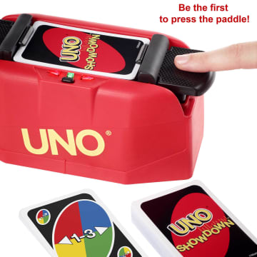 UNO Showdown Family Card Game For 2-10 Players, Age 7 Years And Older