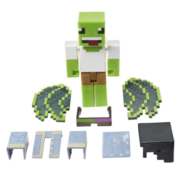 Minecraft Creator Series Figura de Acción Skin de tortuga 3.25