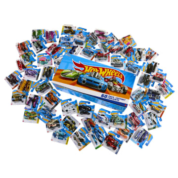 Hot Wheels 60-Pack1:64 Scale Die-Cast Toy Cars & Trucks