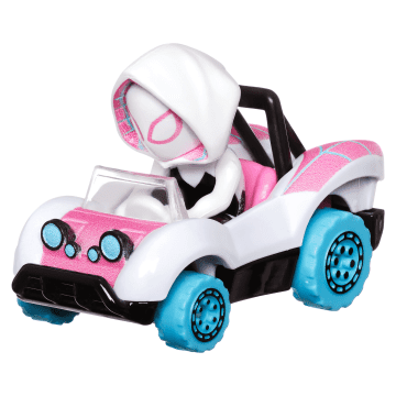 Hot Wheels RacerVerse Veículo de Brinquedo Spider-Gwen - Imagem 1 de 5